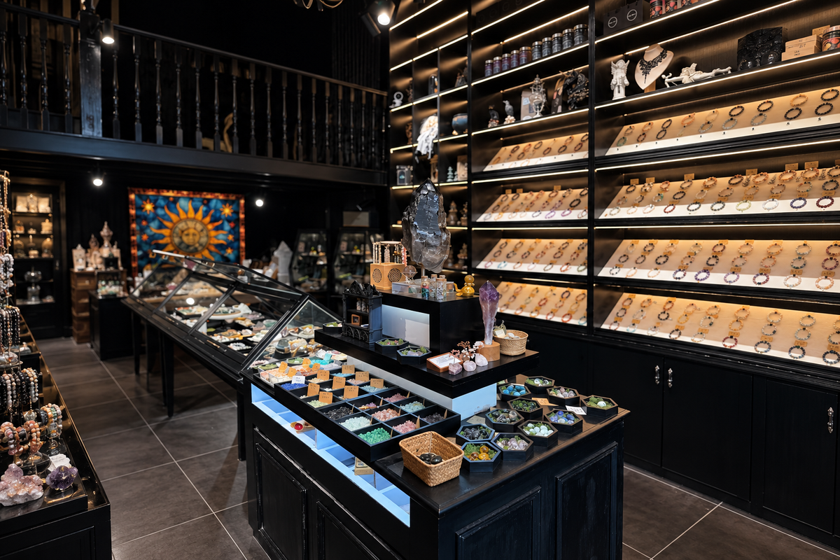 Serenova natural crystal craftsmanship