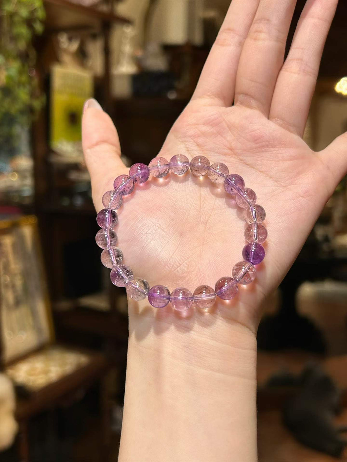 Violet Glow | Super Seven Quartz Bracelet