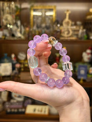 Garden Light | Lavender Amethyst, Citrine, Clear Quartz & Green Crystal Bracelet