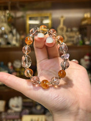 Golden Guard | Black Gold Rutilated Quartz & Citrine Bracelet