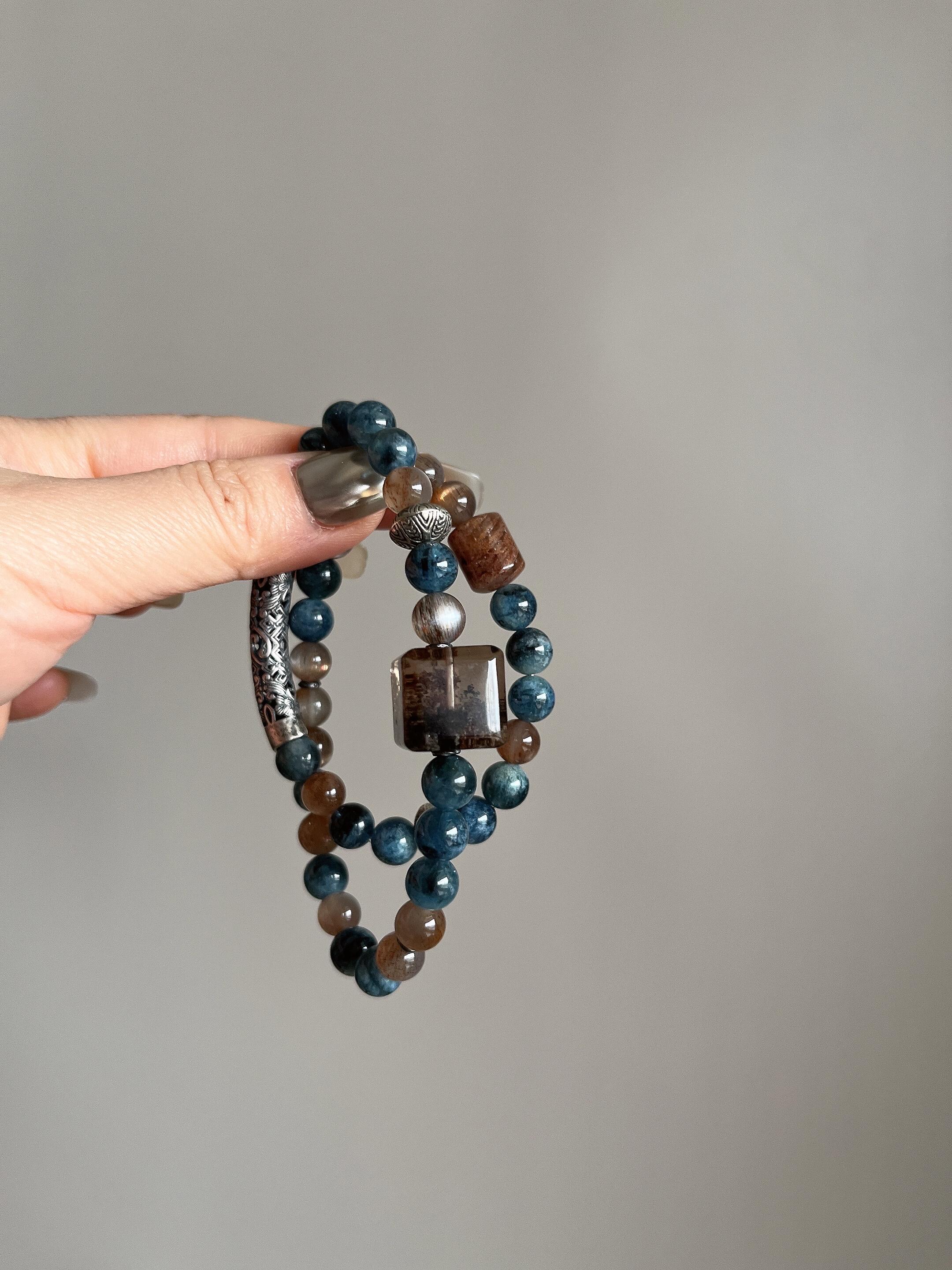 Ancient Blue Elegance