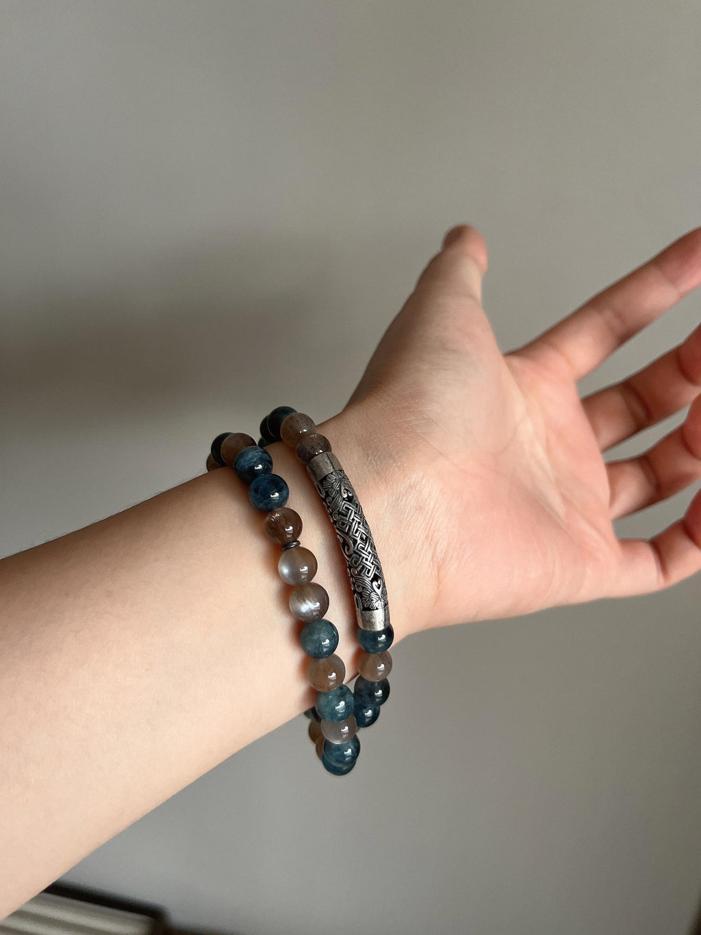 Ancient Blue Elegance